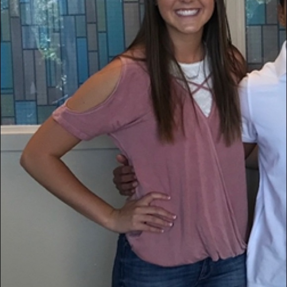 Pink top